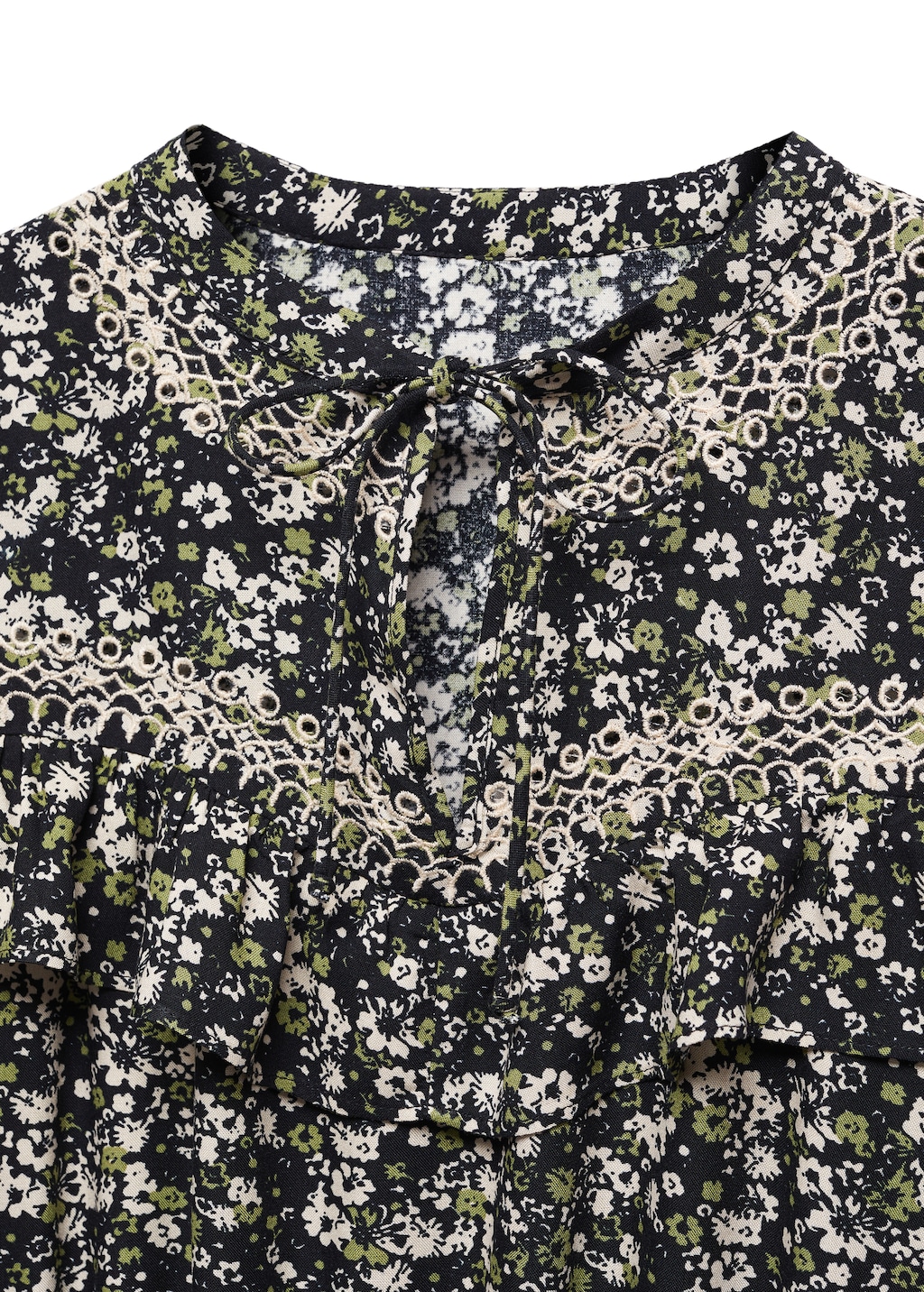 Floral print blouse - Details of the article 8