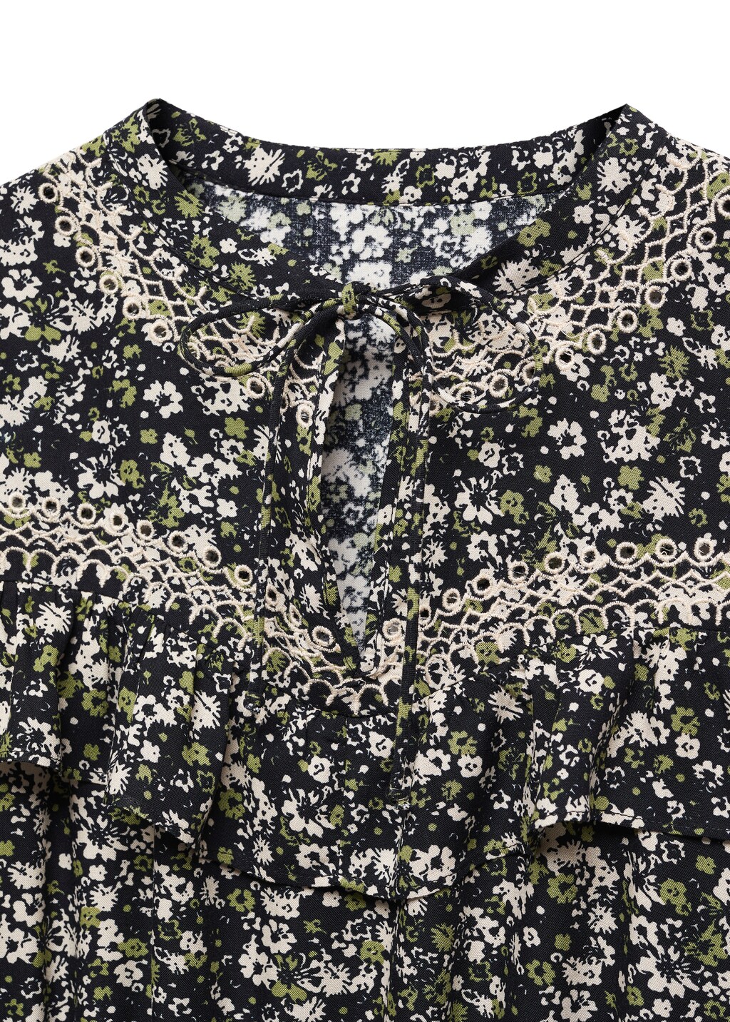 Floral print blouse - Details of the article 8