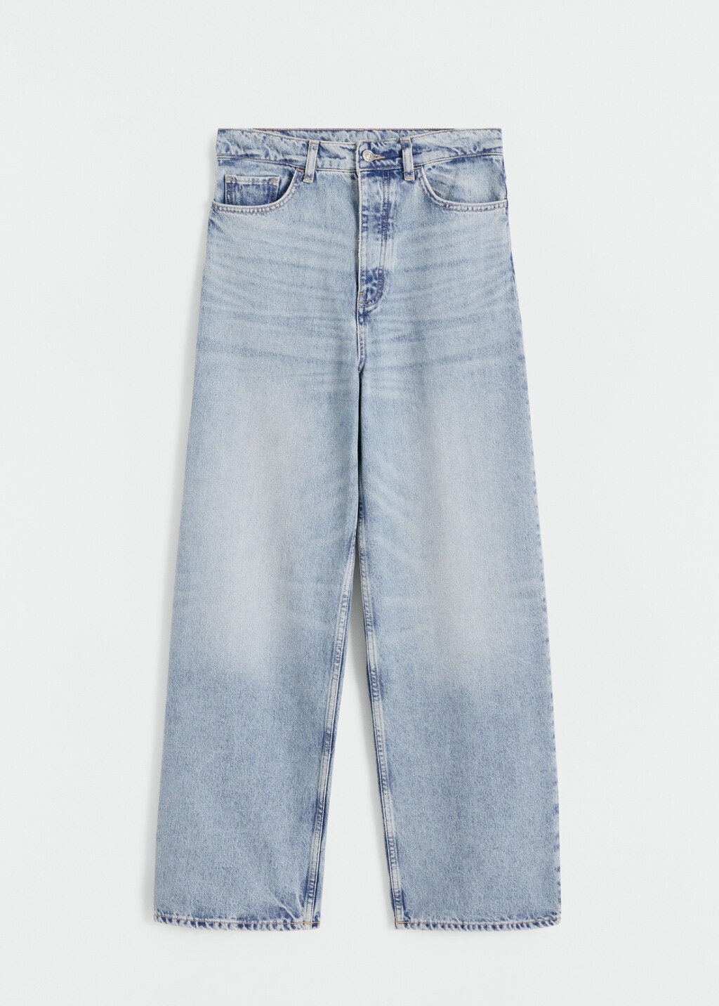 Wideleg mid-rise jeans - Article without model