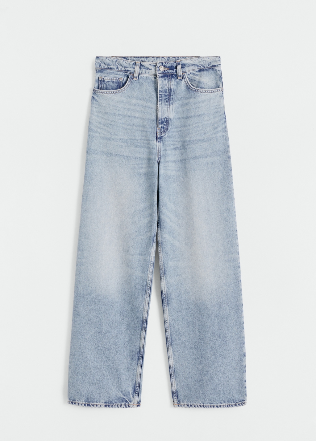 Wideleg mid-rise jeans - Article without model