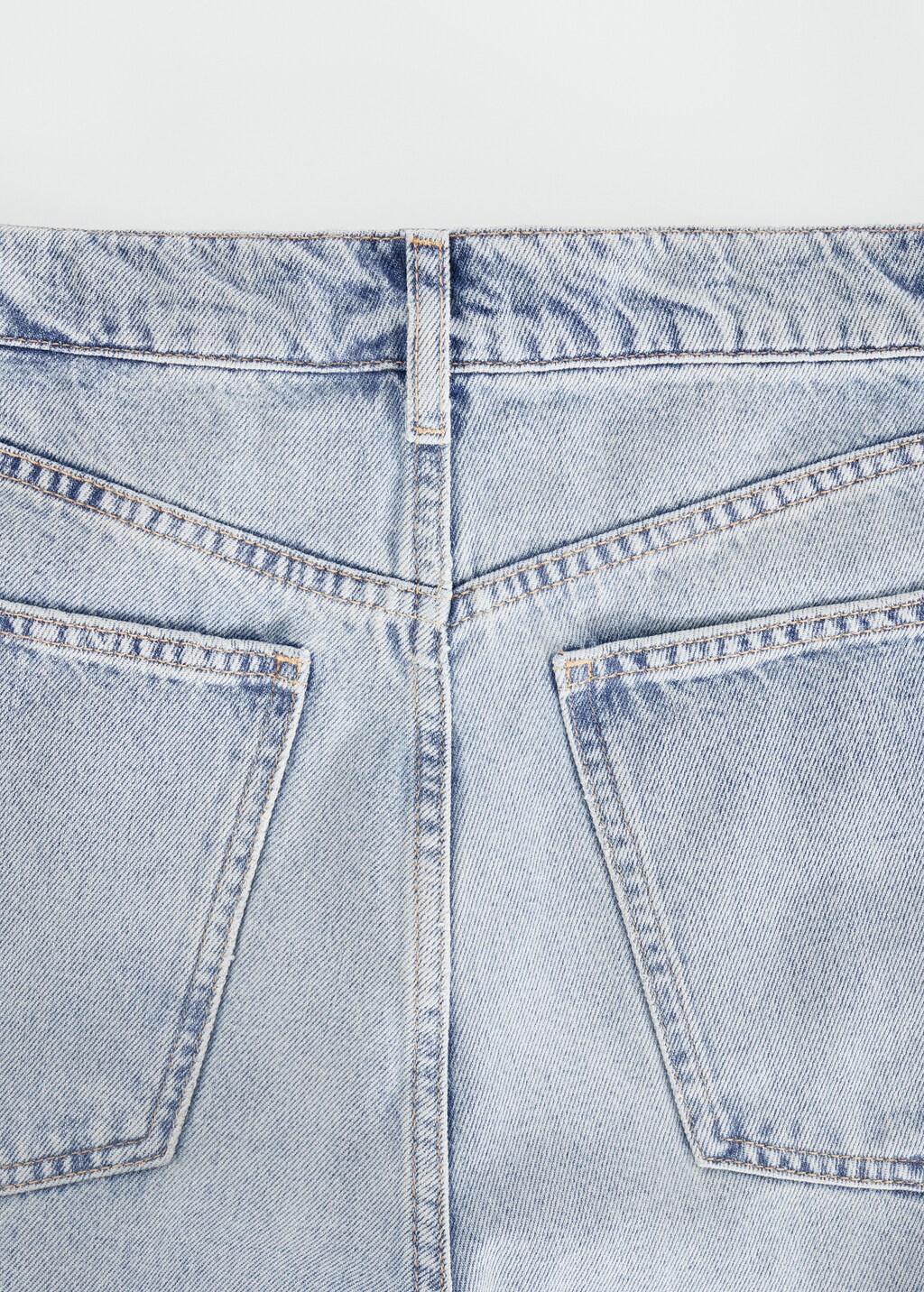 Wideleg mid-rise jeans - Details of the article 8