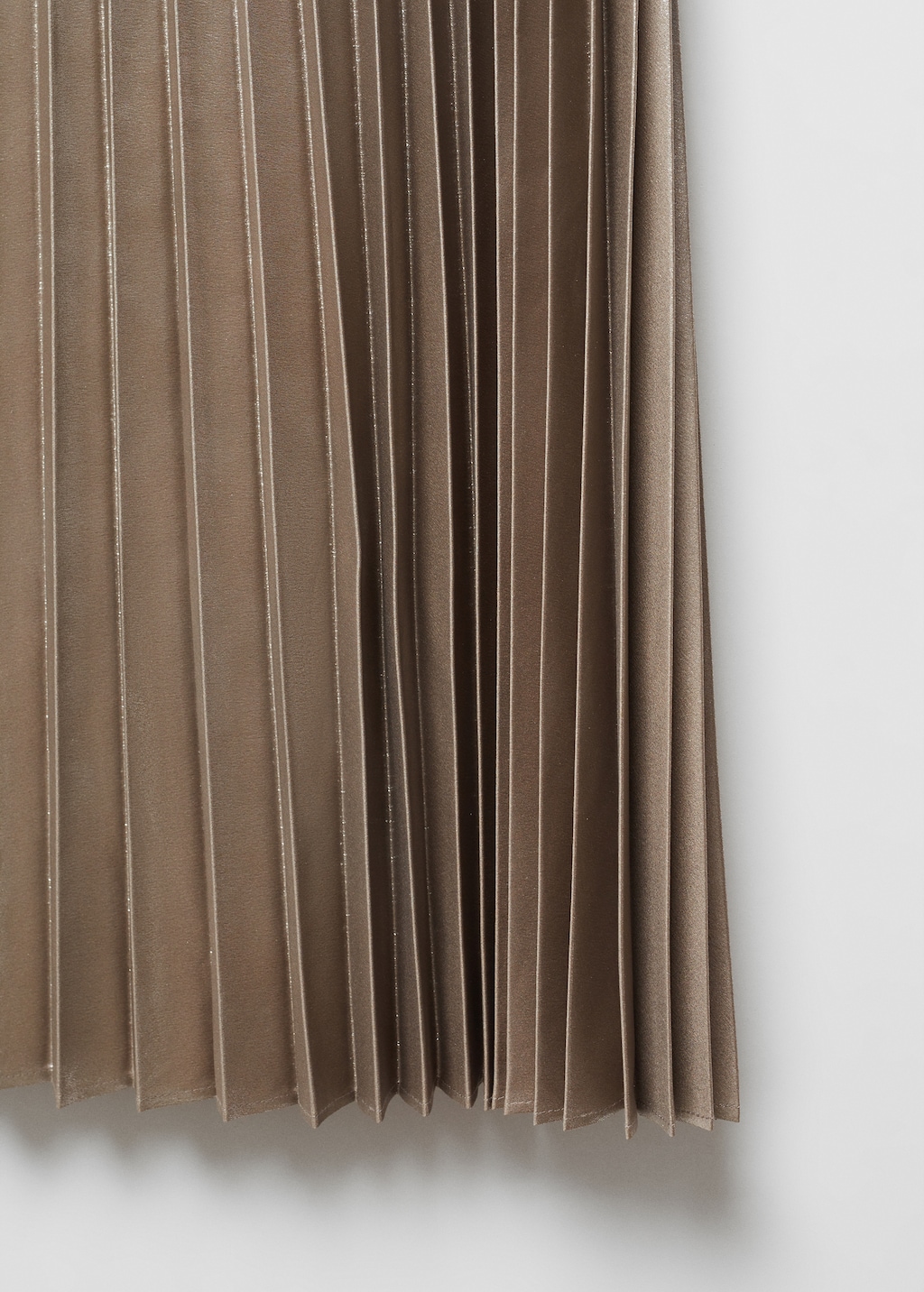 Metallic pleated skirt - Details of the article 8