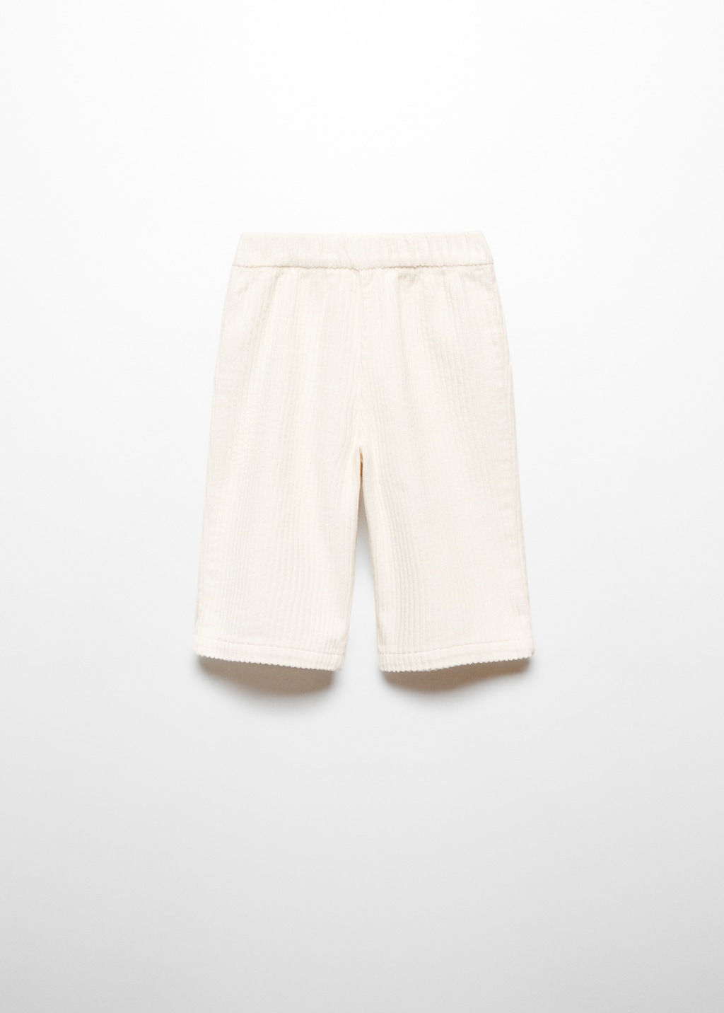 Corduroy culotte trousers - Article without model