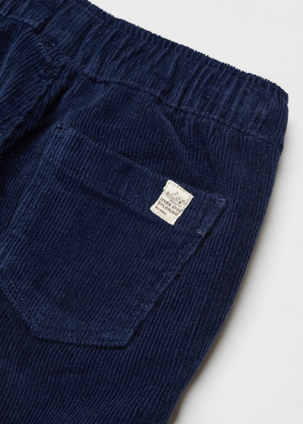 Corduroy jogger trousers - Details of the article 0