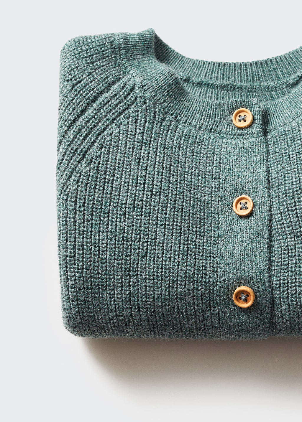 Cotton-blend cardigan - Details of the article 0