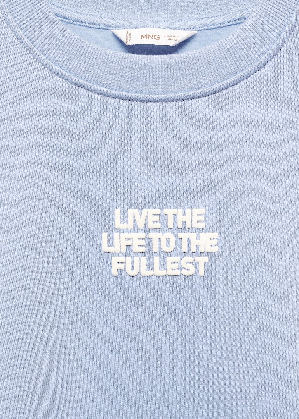 Printed message sweatshirt - Details of the article 8