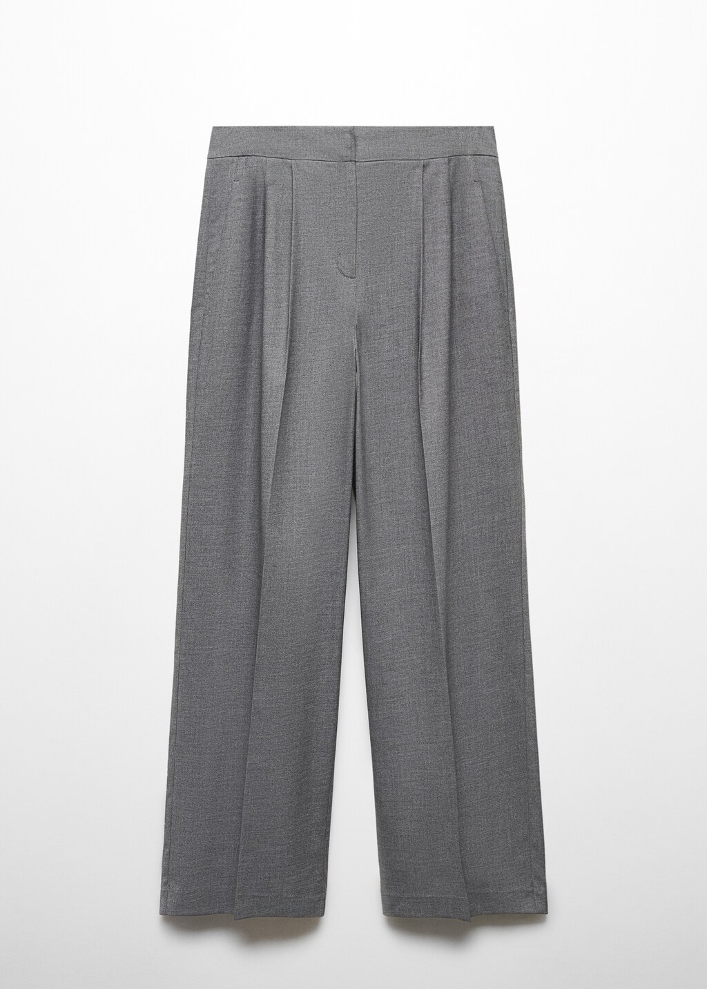 Wideleg pleated trousers - Article without model