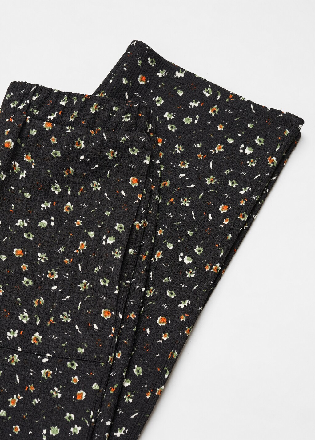 Flower print trousers - Details of the article 8