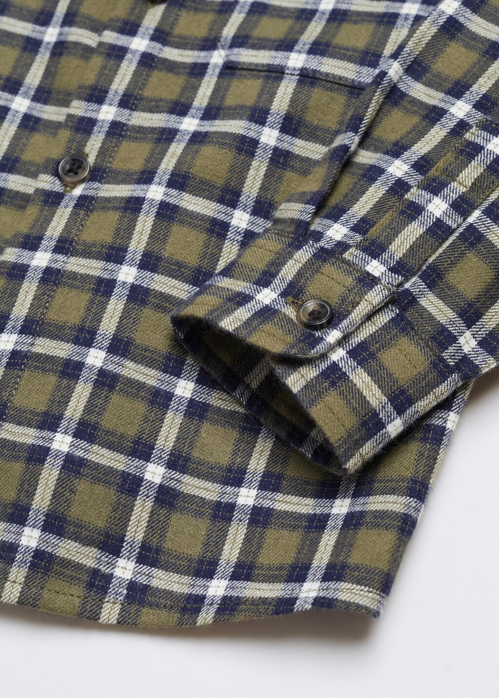 Regular-fit check shirt - Details of the article 0