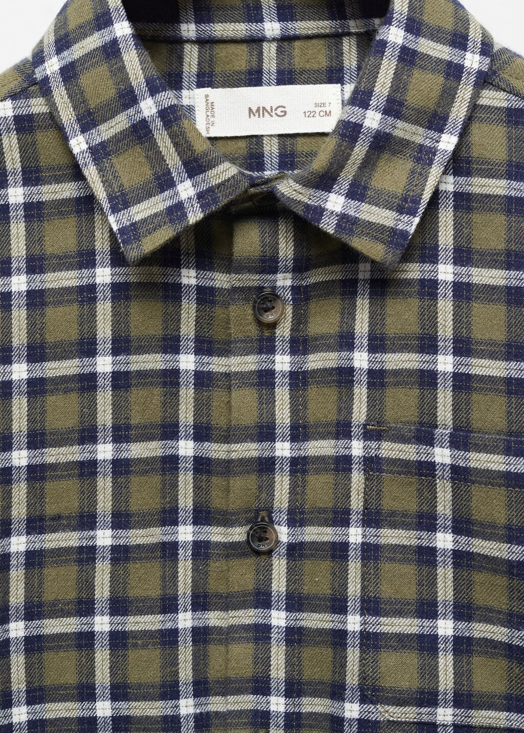 Camisa regular fit cuadros - Detalle del artículo 8