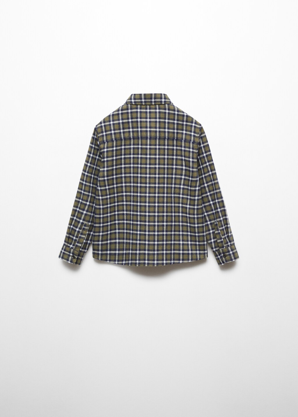 Regular-fit check shirt - Reverse of the article