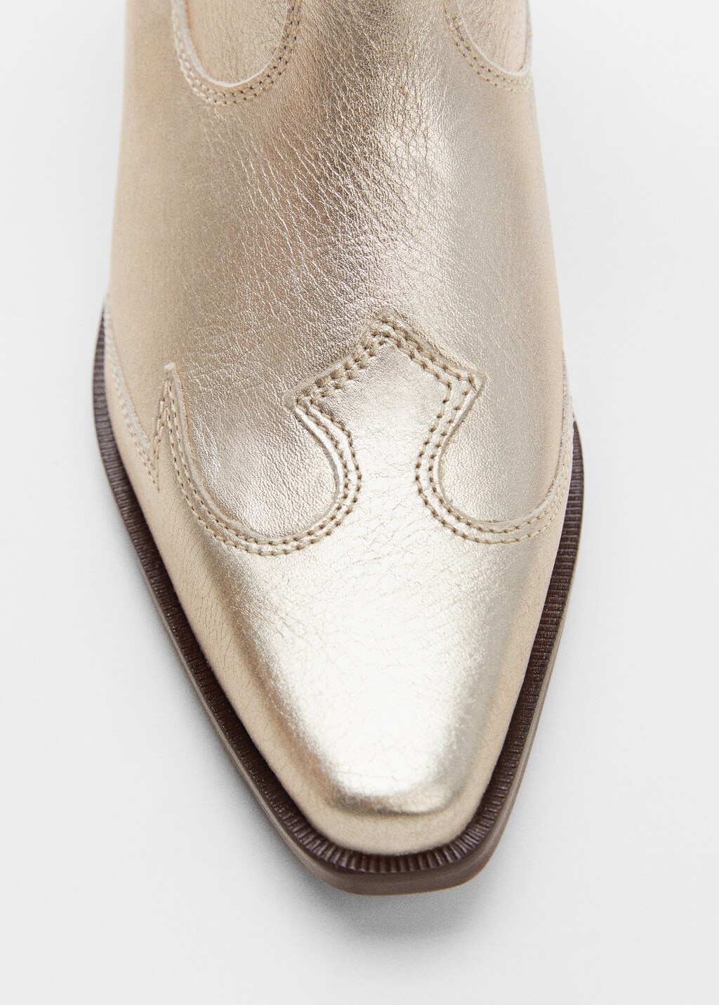 Cowboy-Stiefelette aus Leder - Detail des Artikels 2