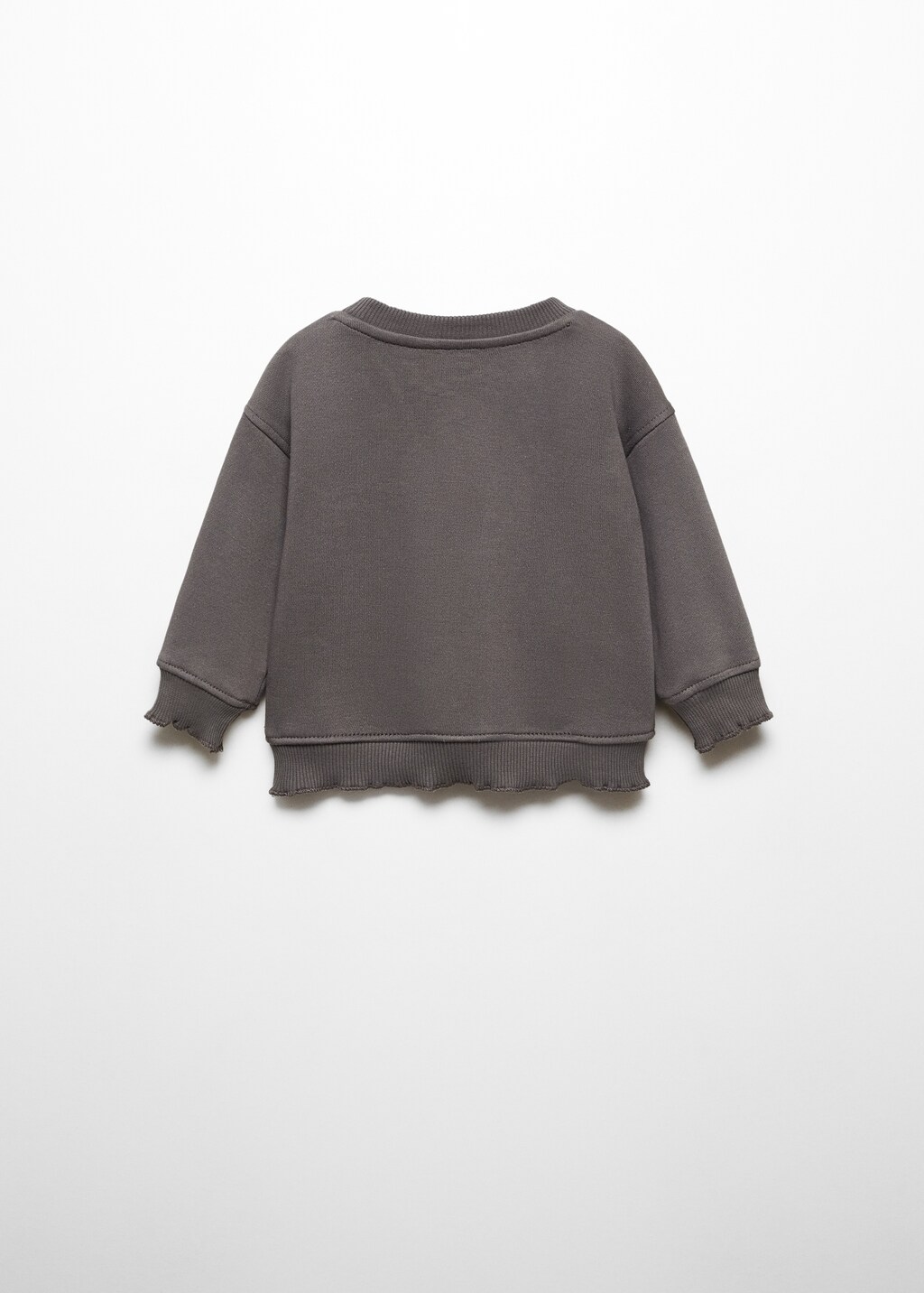 Sweat-shirt coton imprimé - Verso de l’article