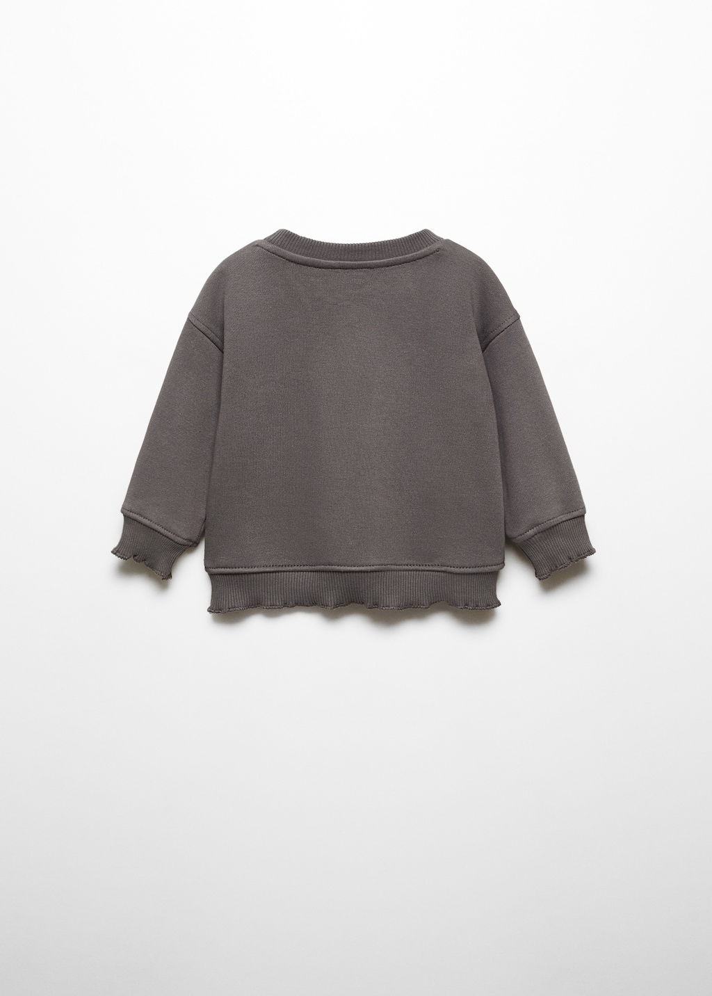 Sweat-shirt coton imprimé - Verso de l’article