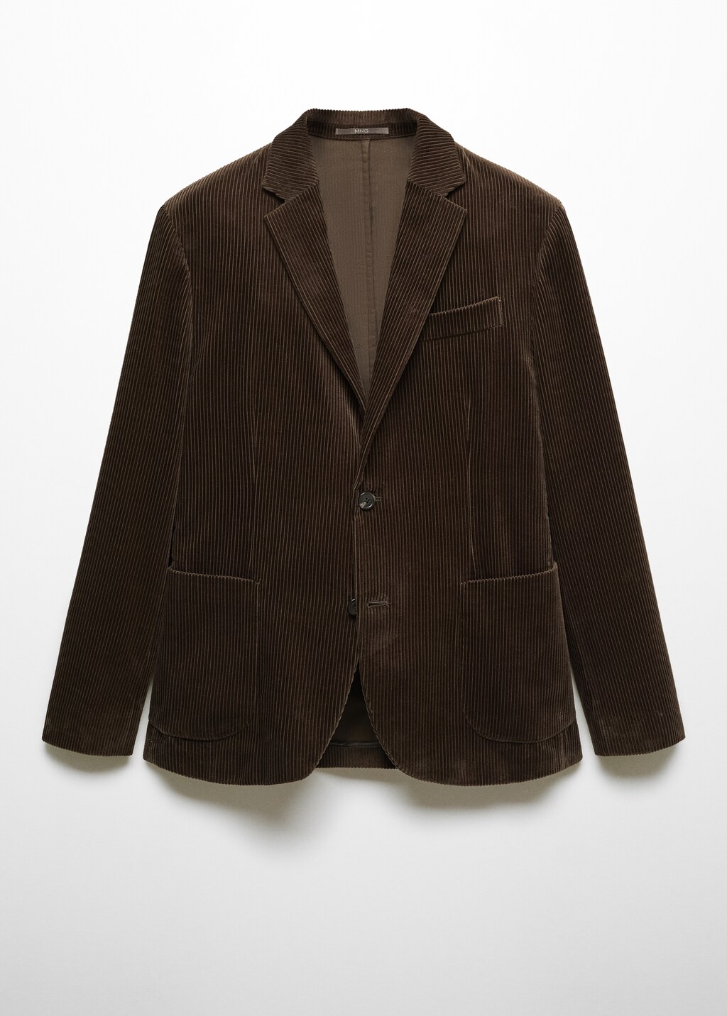 Slim fit corduroy blazer - Article without model