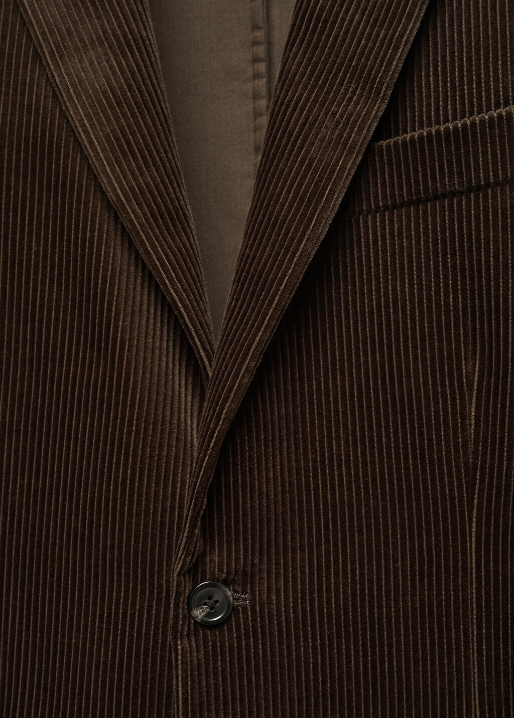 Slim fit corduroy blazer - Details of the article 8