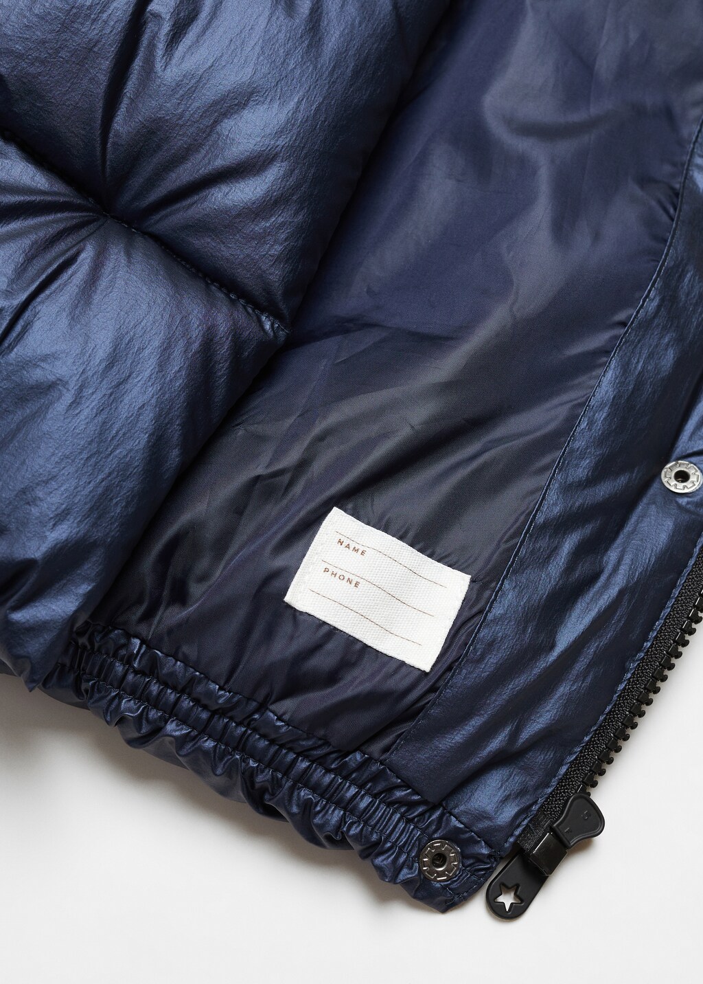 Hood quilted coat - Details of the article 8