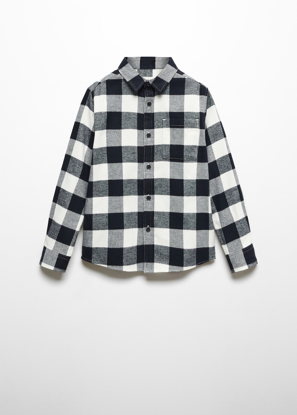 Regular fit check cotton shirt - Article without model