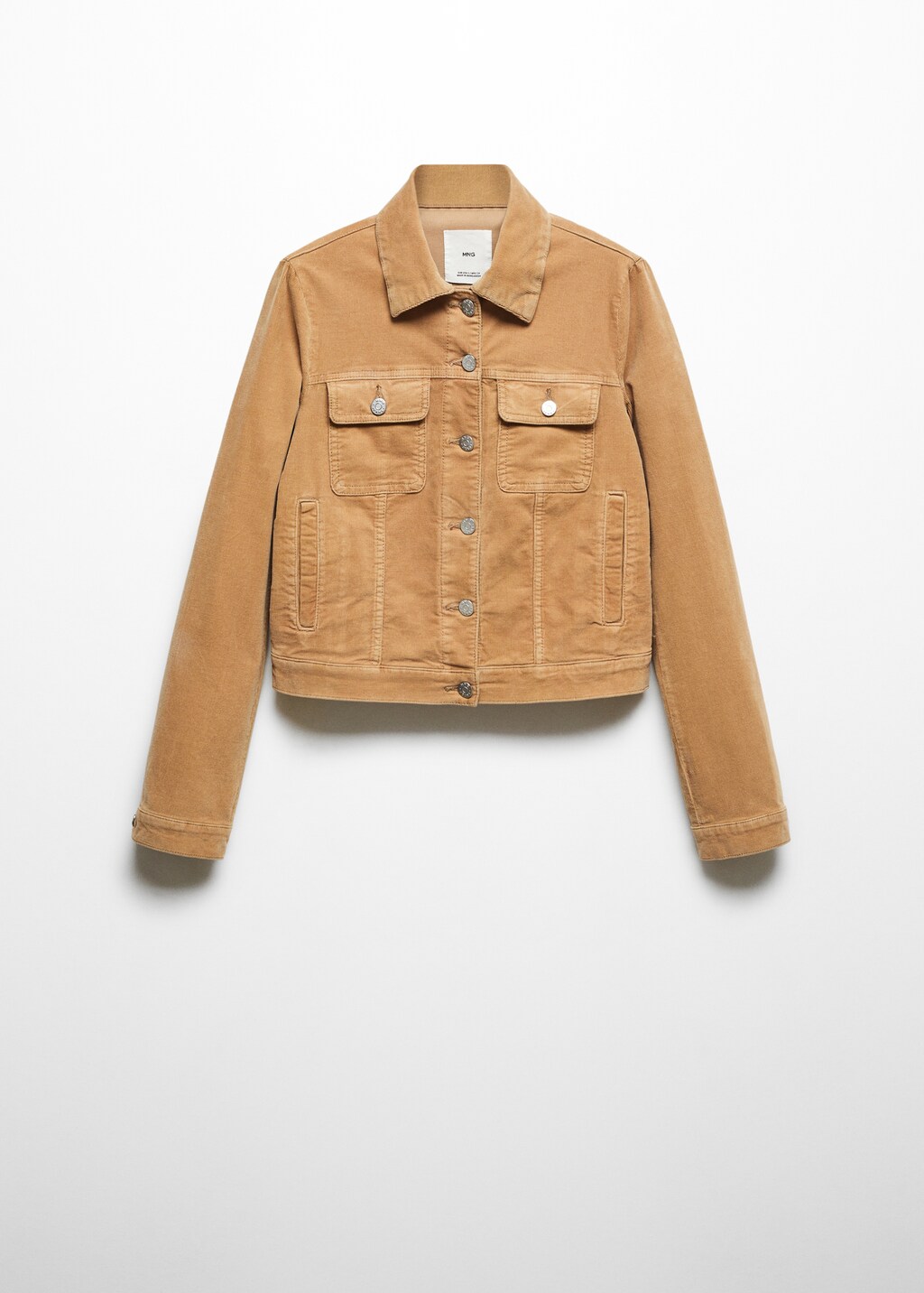 Corduroy jacket with shearling collar  - Details of the article 8