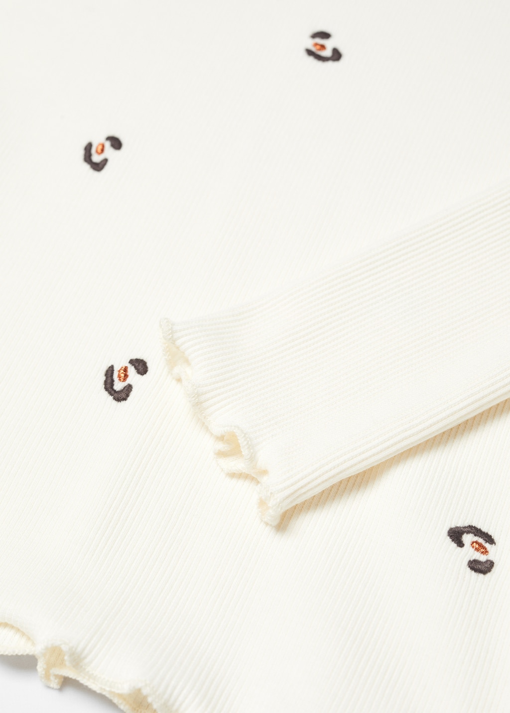 Embroidered cotton shirt - Details of the article 8