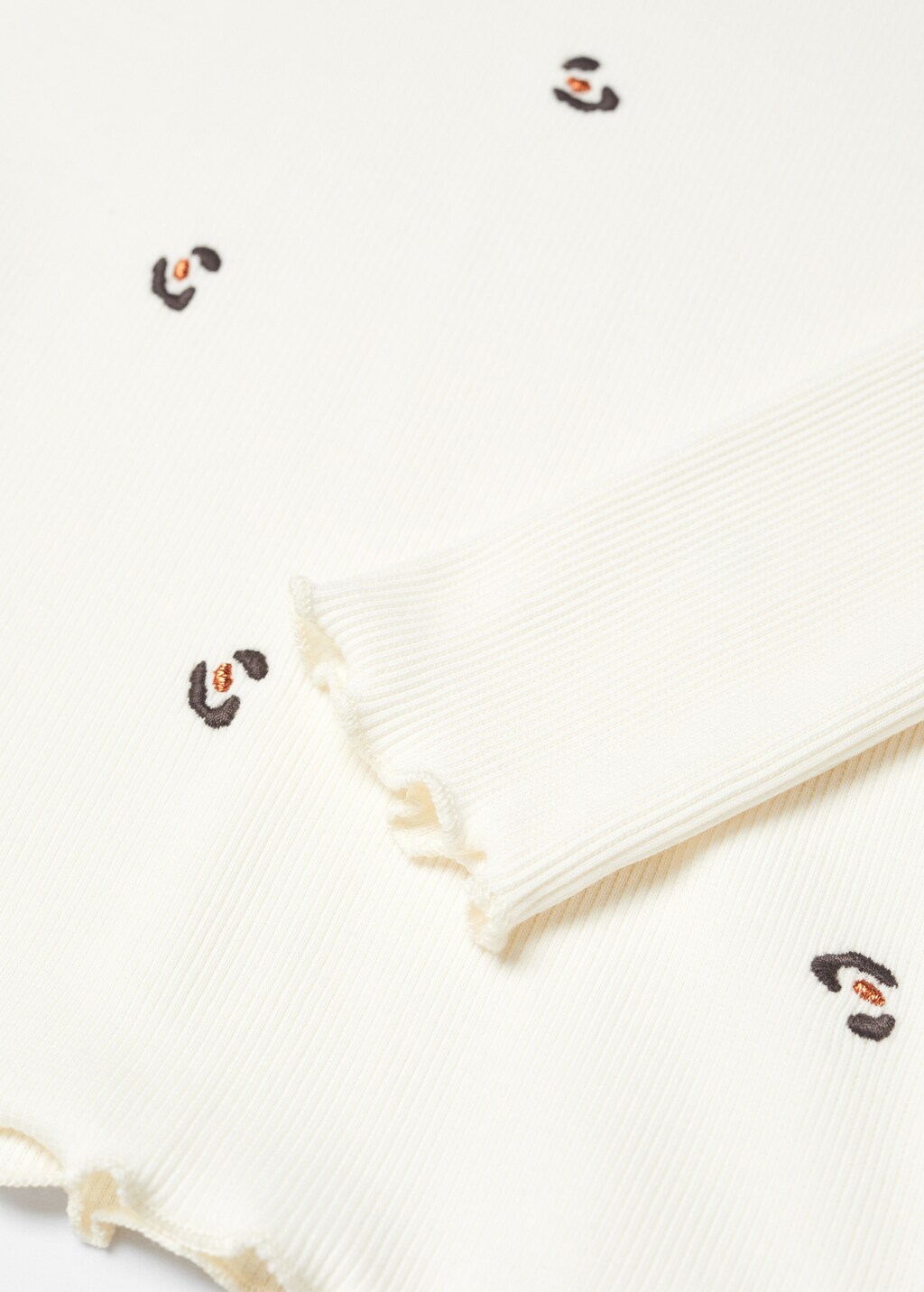 Embroidered cotton shirt - Details of the article 8