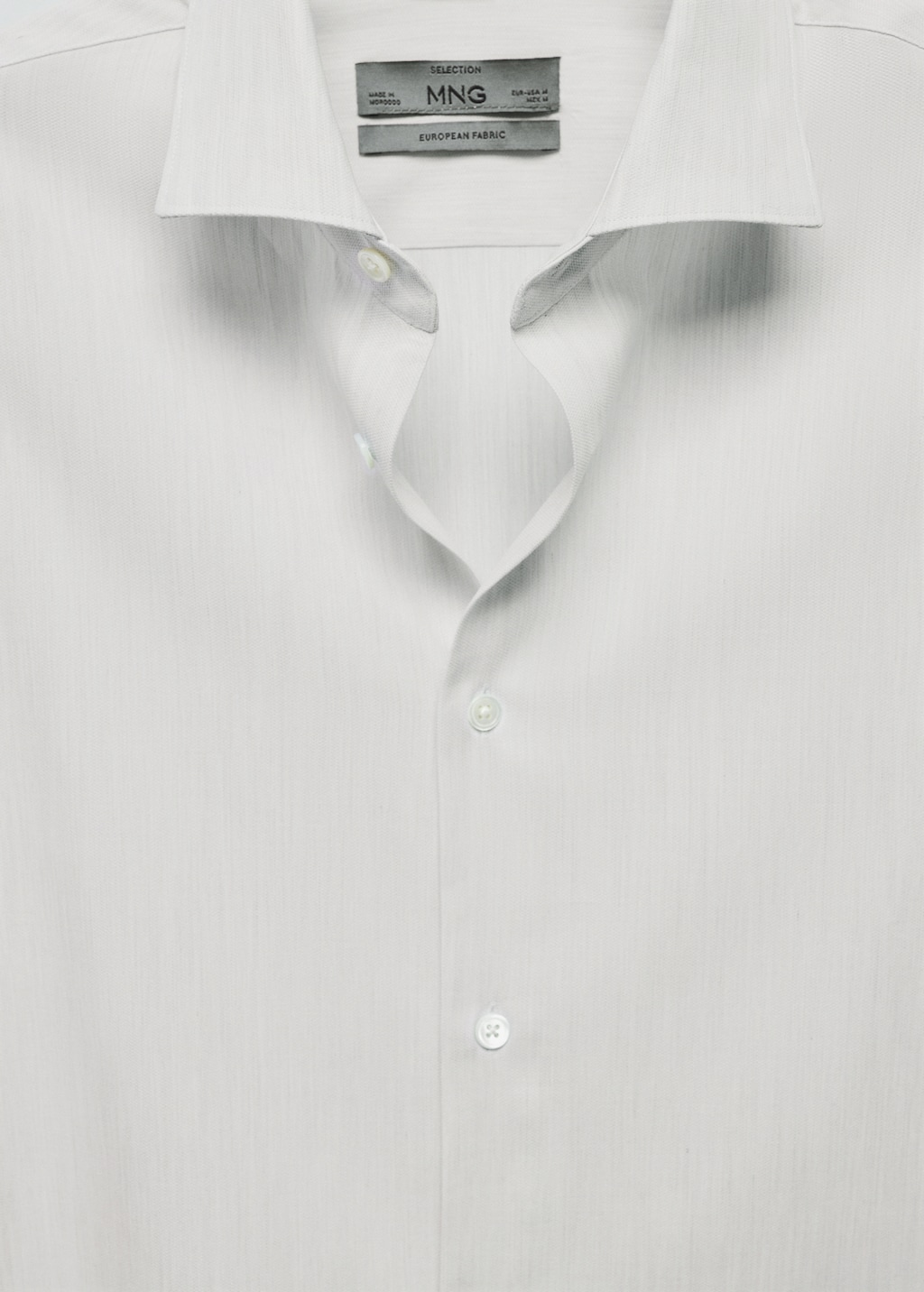 100% cotton shirt structure - Details of the article 8