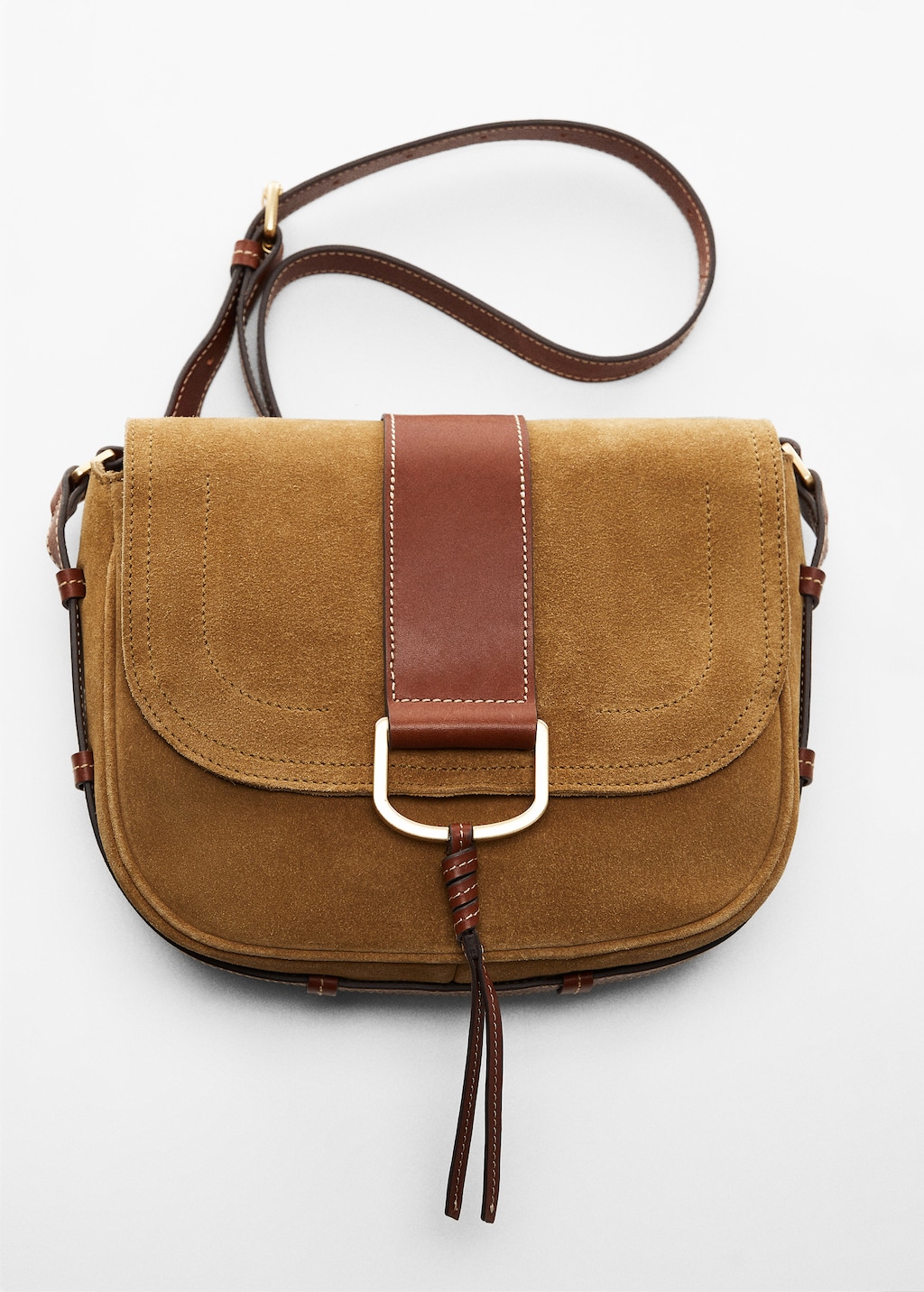 Leather crossbody bag - Details of the article 5