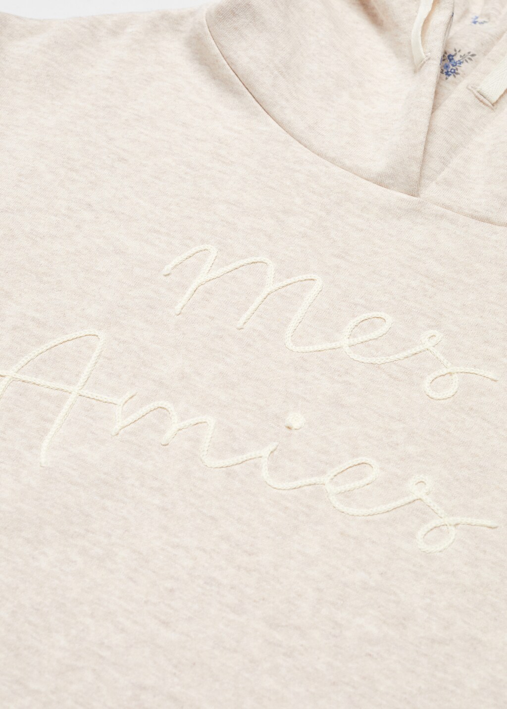 Embroidered message sweatshirt - Details of the article 8