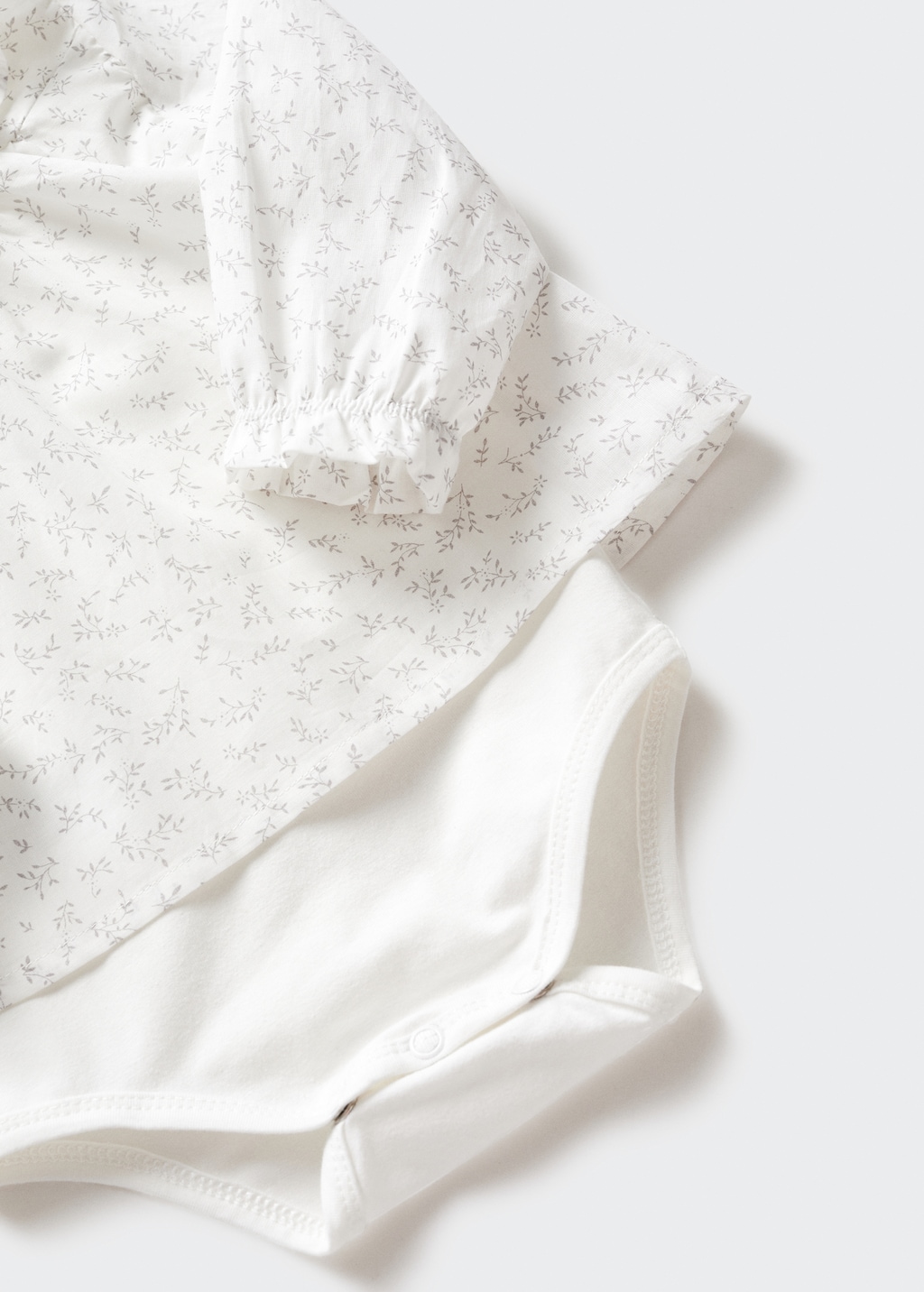 Blouse en coton imprimée - Détail de l'article 0