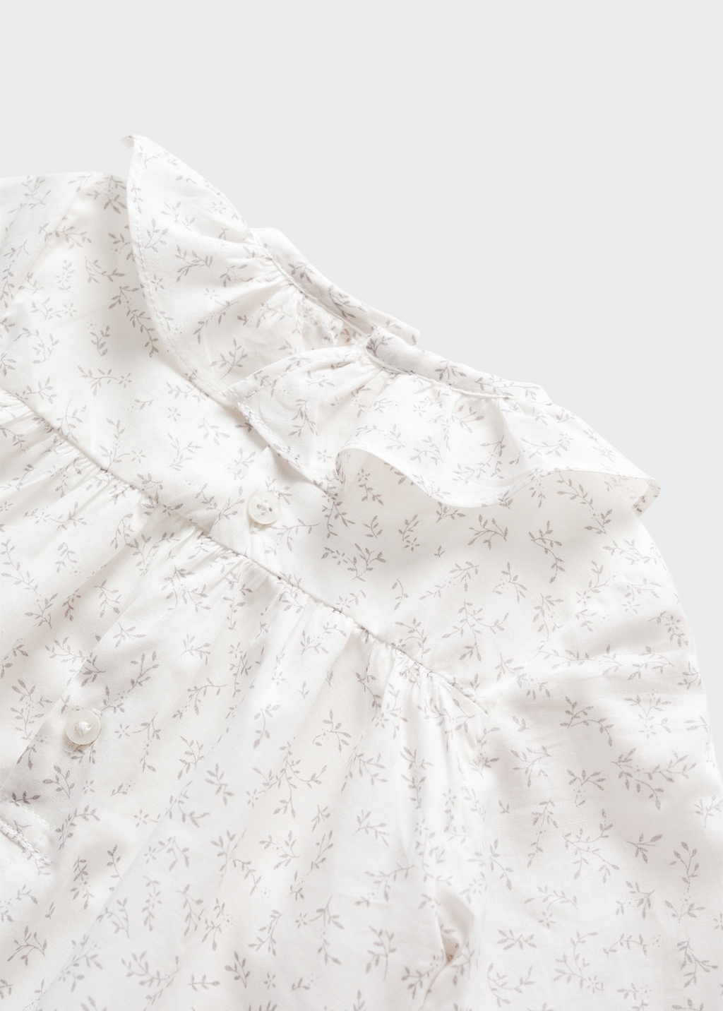 Blouse en coton imprimée - Détail de l'article 8