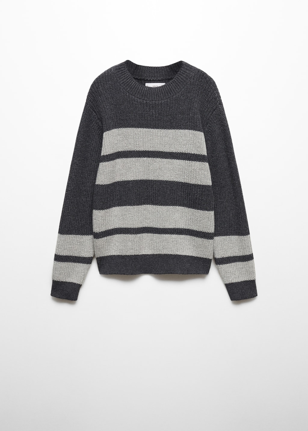 Striped knit sweater - Article without model