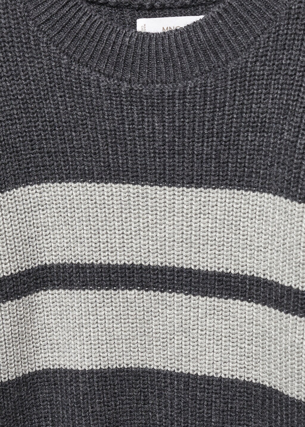 Striped knit sweater - Details of the article 8