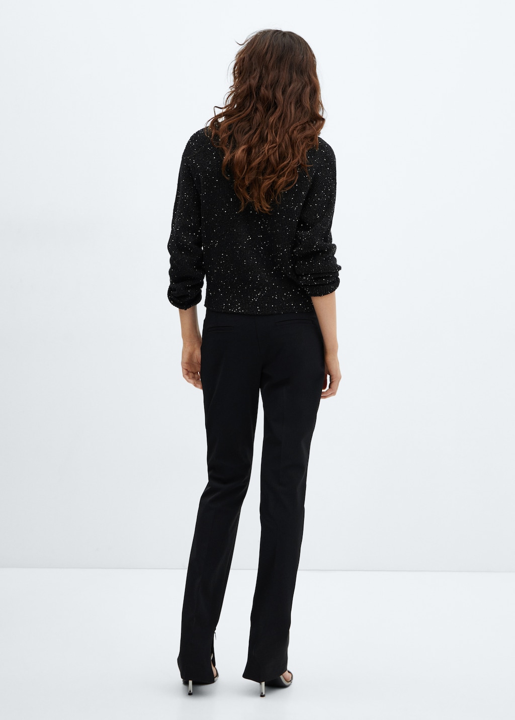 Pull-over maille sequins - Verso de l’article