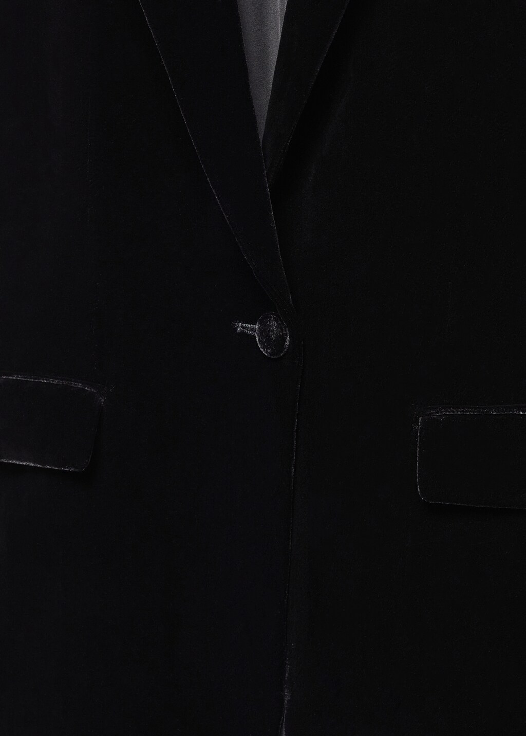 Velvet suit blazer - Details of the article 8