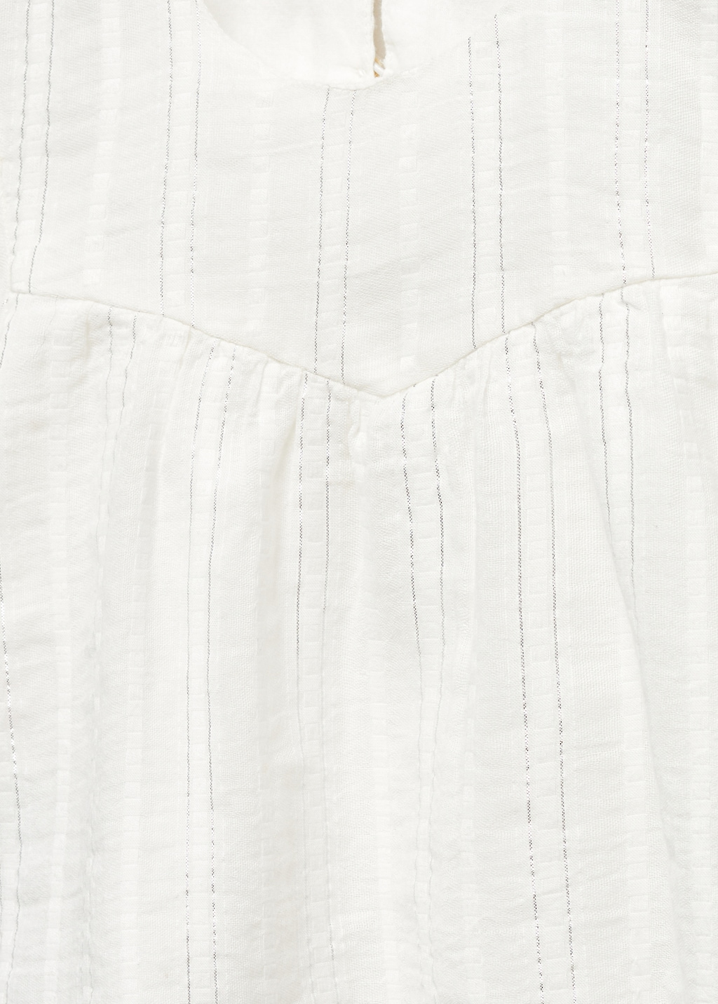 Striped cotton blouse - Details of the article 0