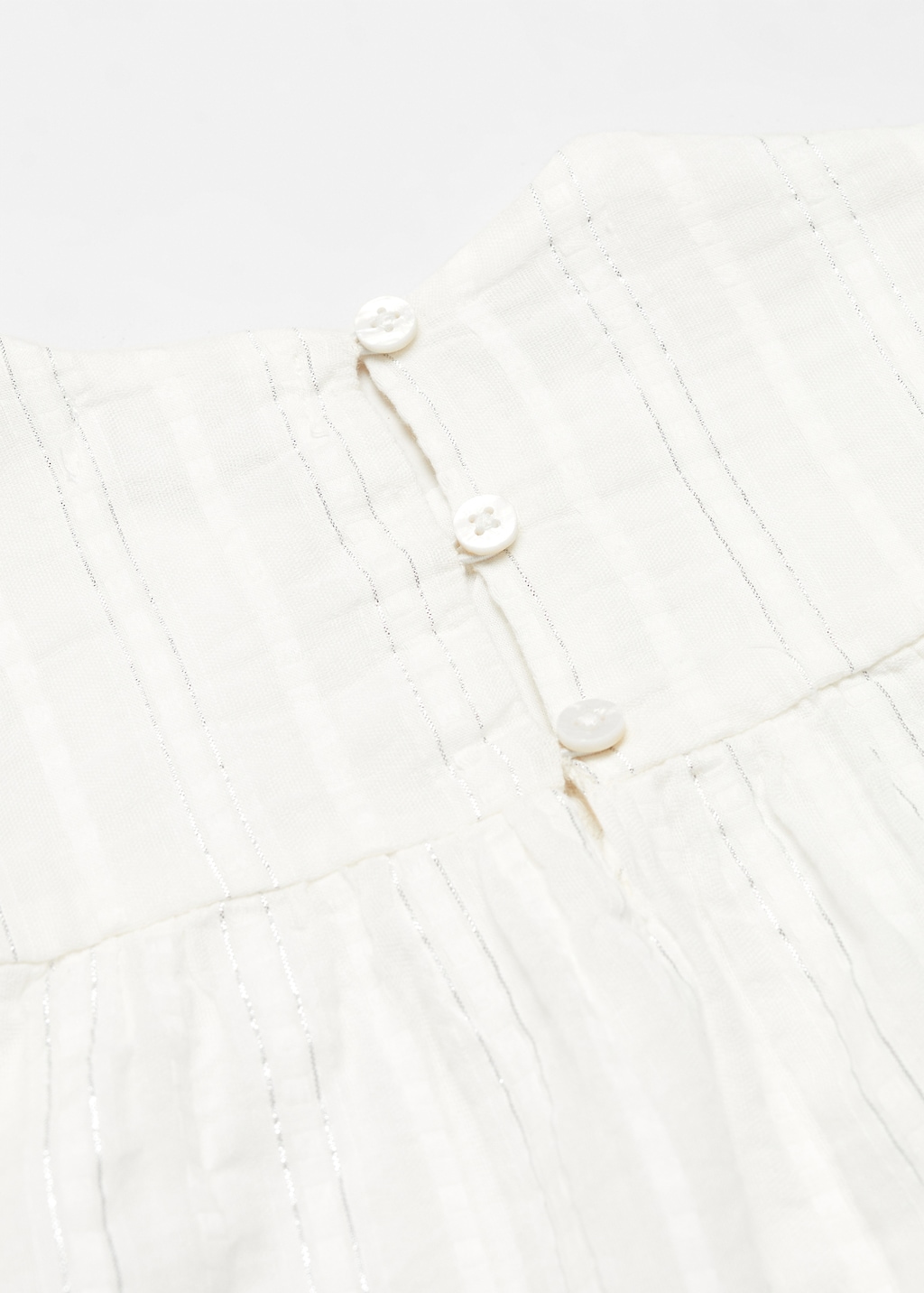 Striped cotton blouse - Details of the article 8