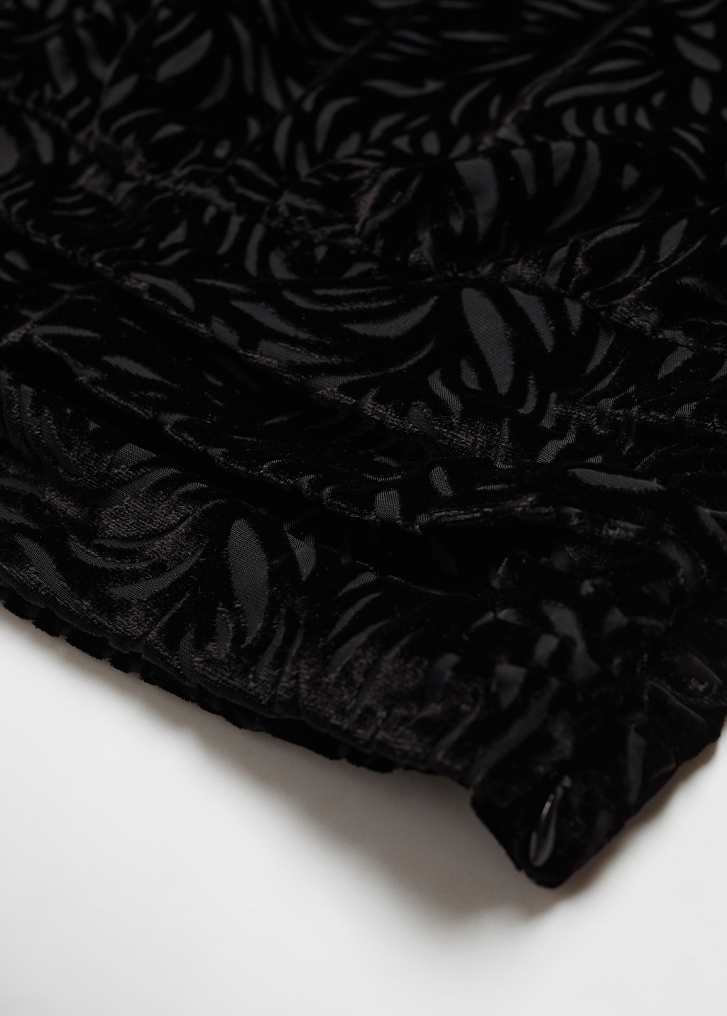 Maxi-flower velvet blouse - Details of the article 8