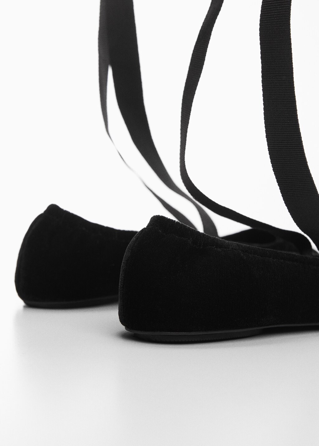 Ballet flats with velvet bow - Details of the article 1