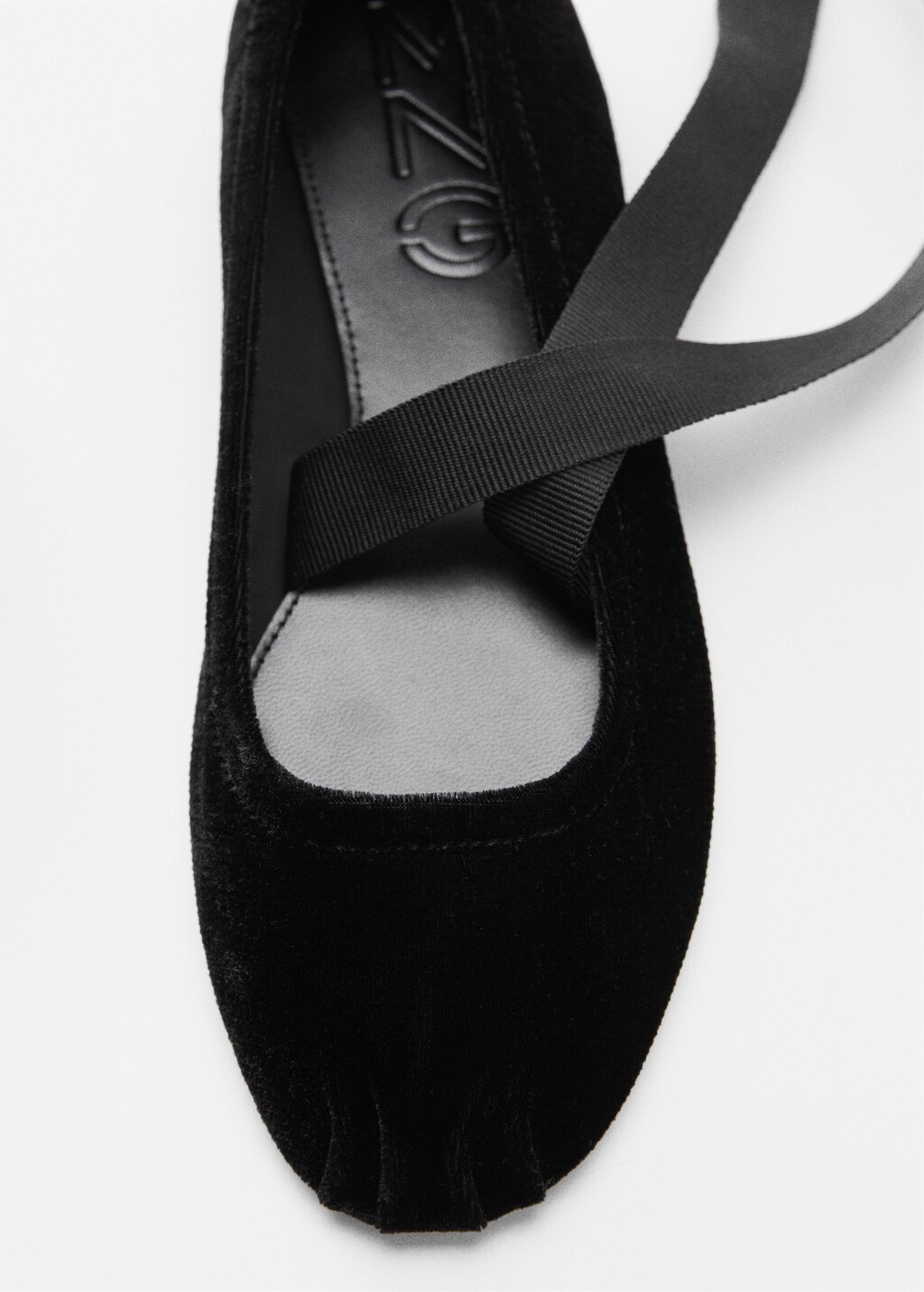 Ballet flats with velvet bow - Details of the article 2