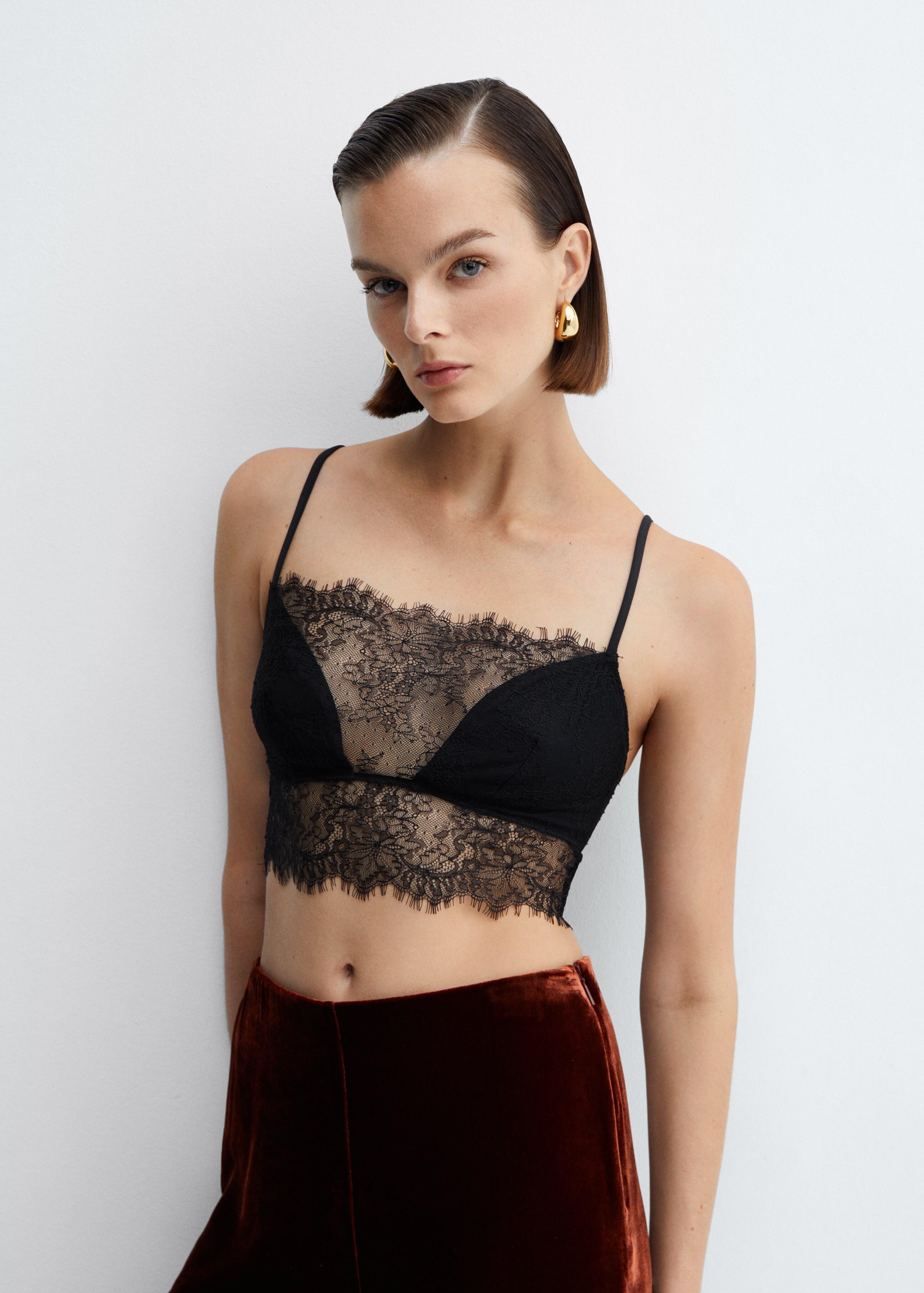 Lace bralette - Details of the article 2
