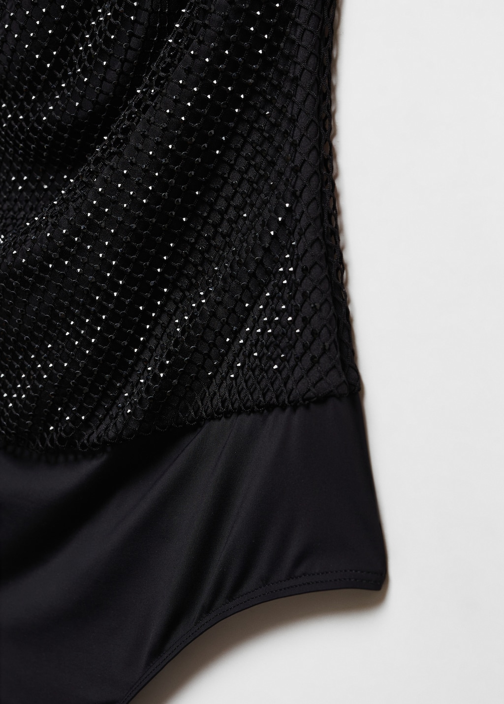 Asymmetrical rhinestone bodysuit - Details of the article 8