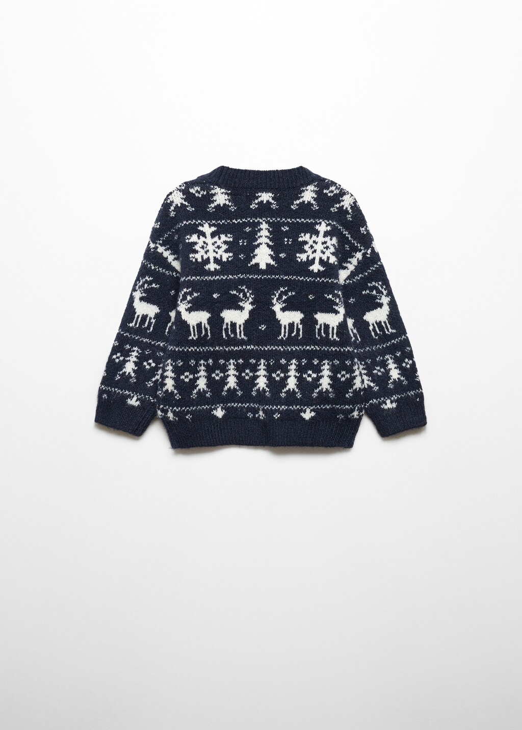 Christmas printed sweater - Reverse of the article