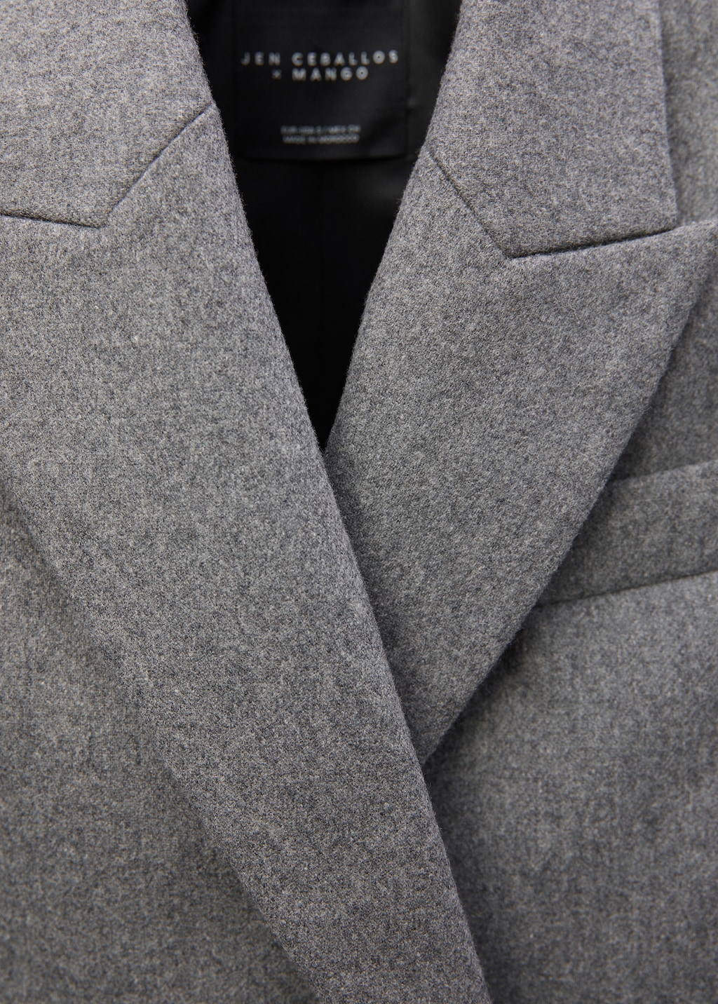 Cropped wool jacket - Details of the article 8