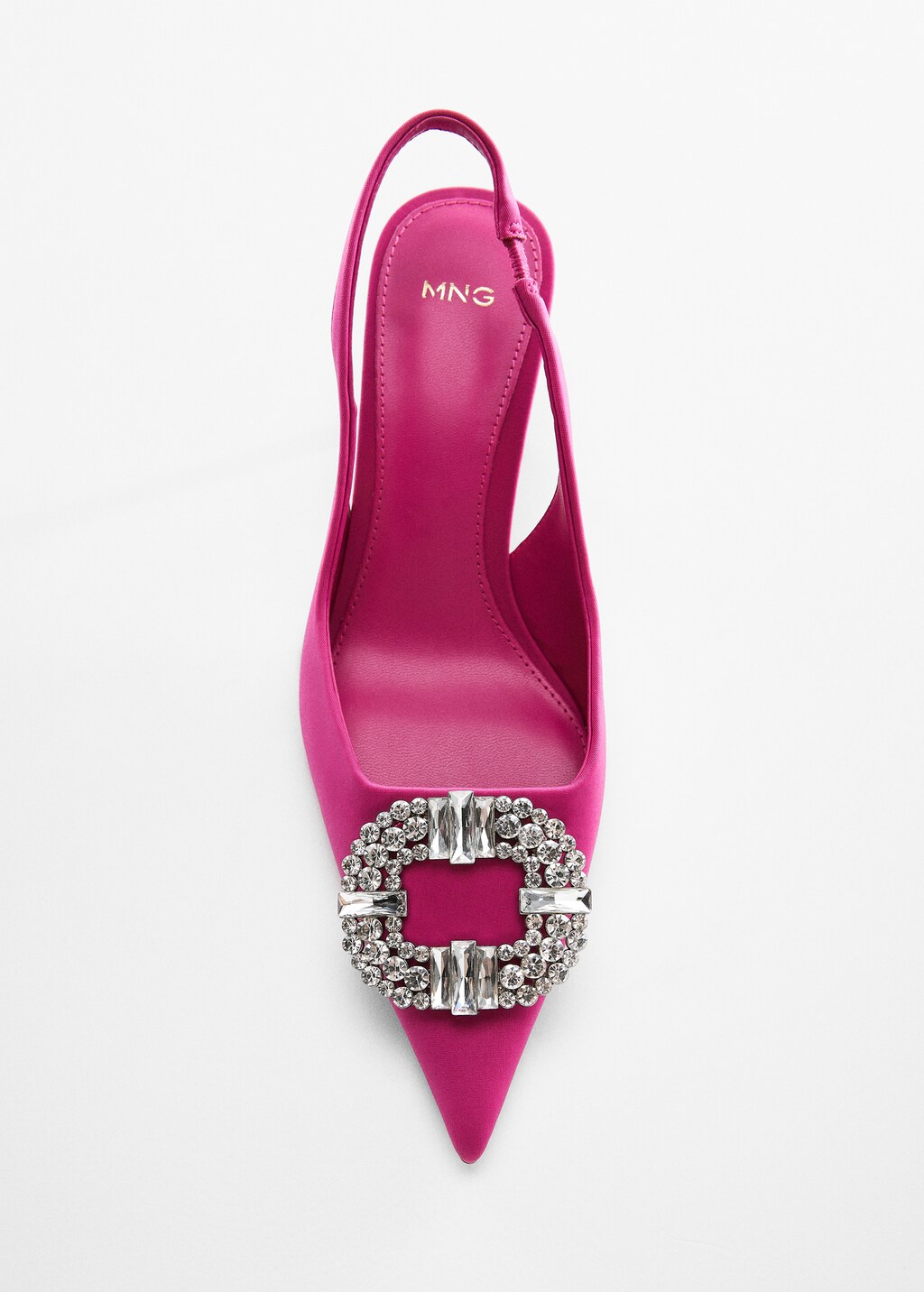 Pointed shoes with rhinestone detail - Details of the article 5