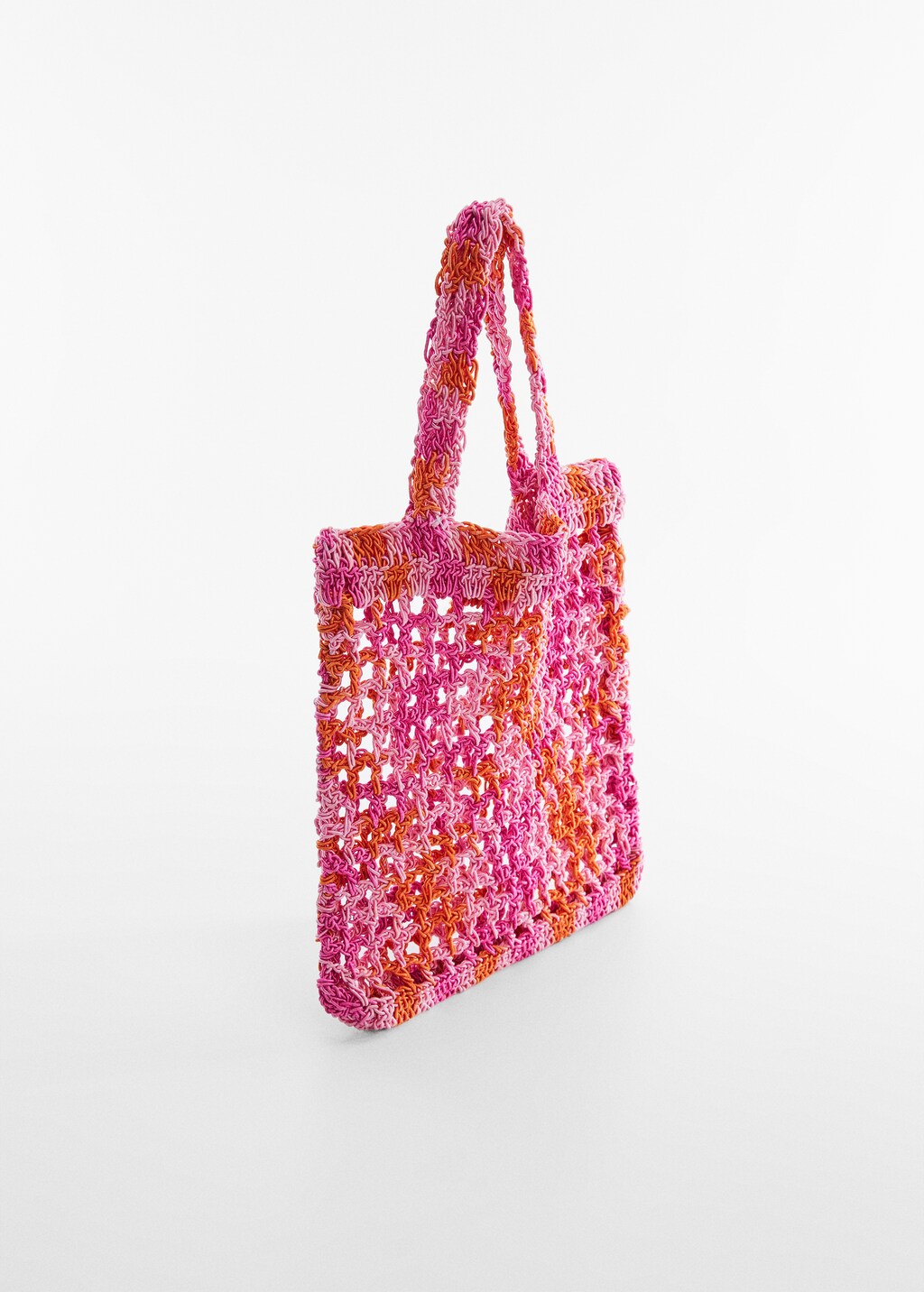 Braided net bag - Medium plane