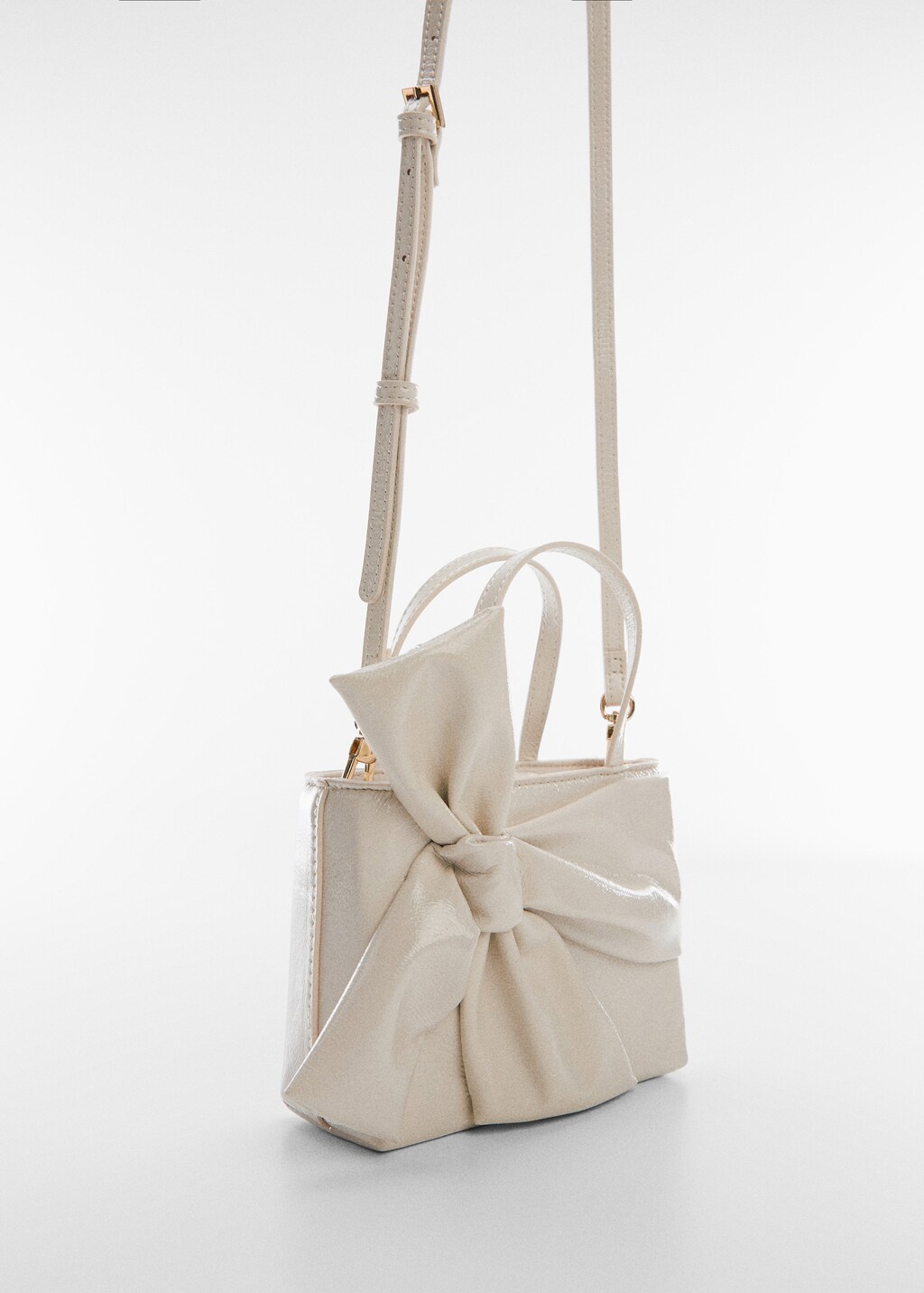 Bag with bow detail  - Medium plane