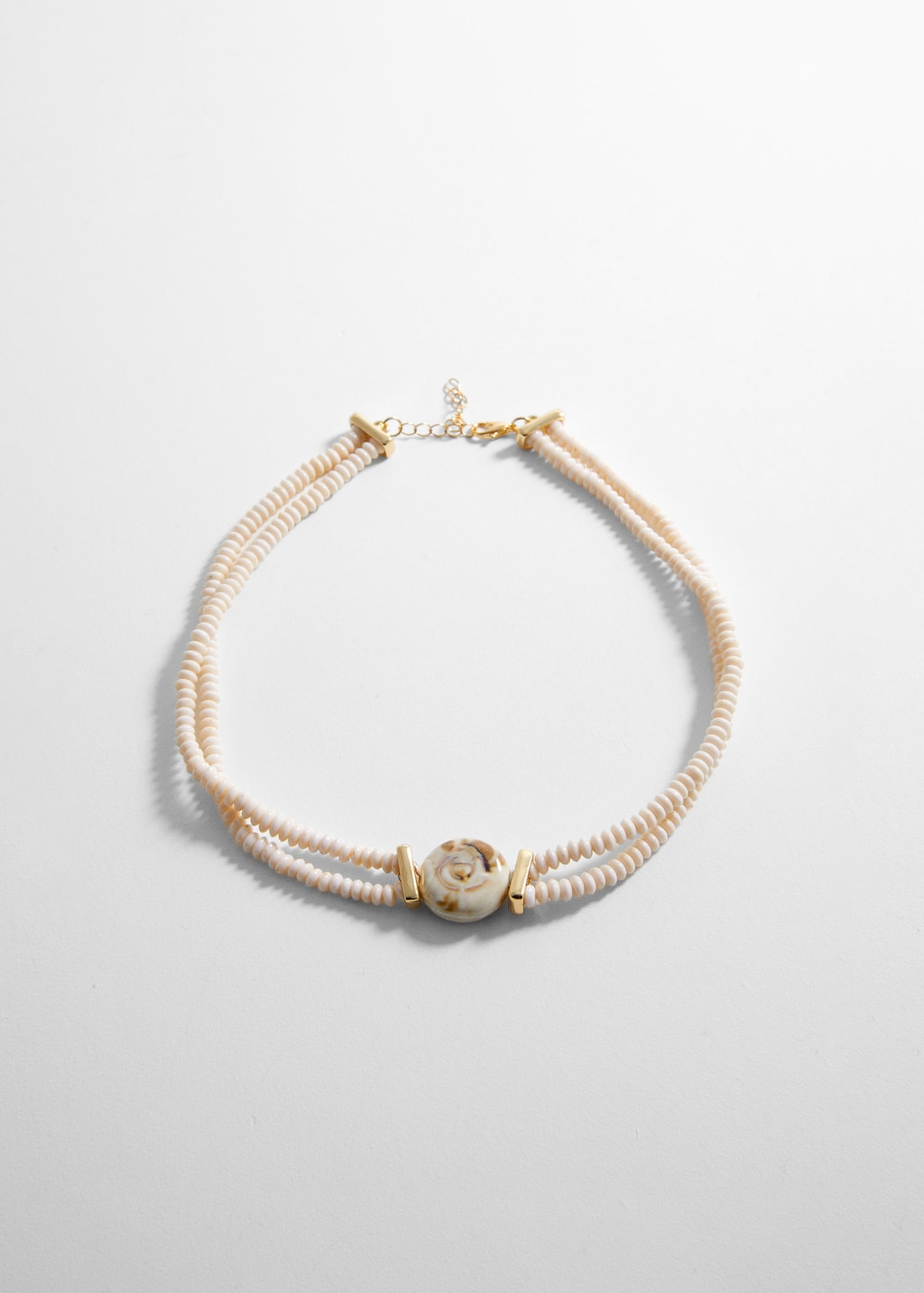 Shell pendant pearl necklace - Article without model