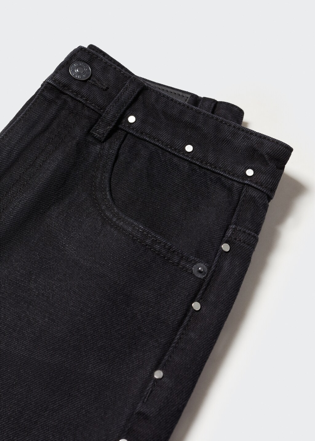 Denim mini-skirt - Details of the article 8