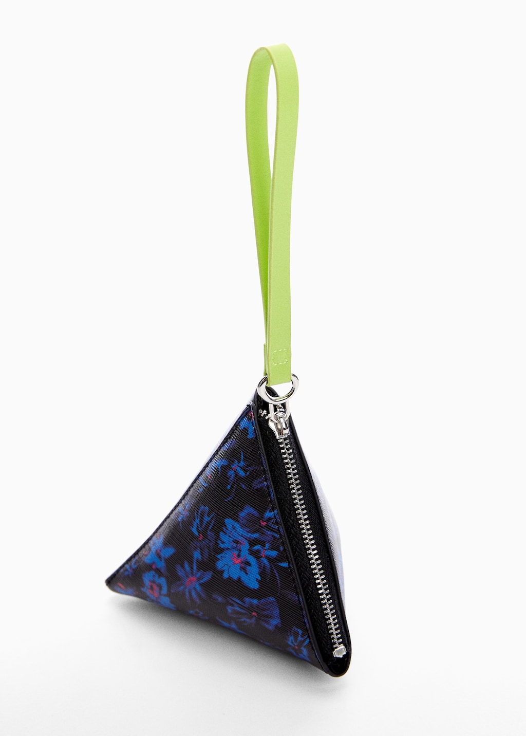 Saffiano triangular coin purse - Details of the article 1