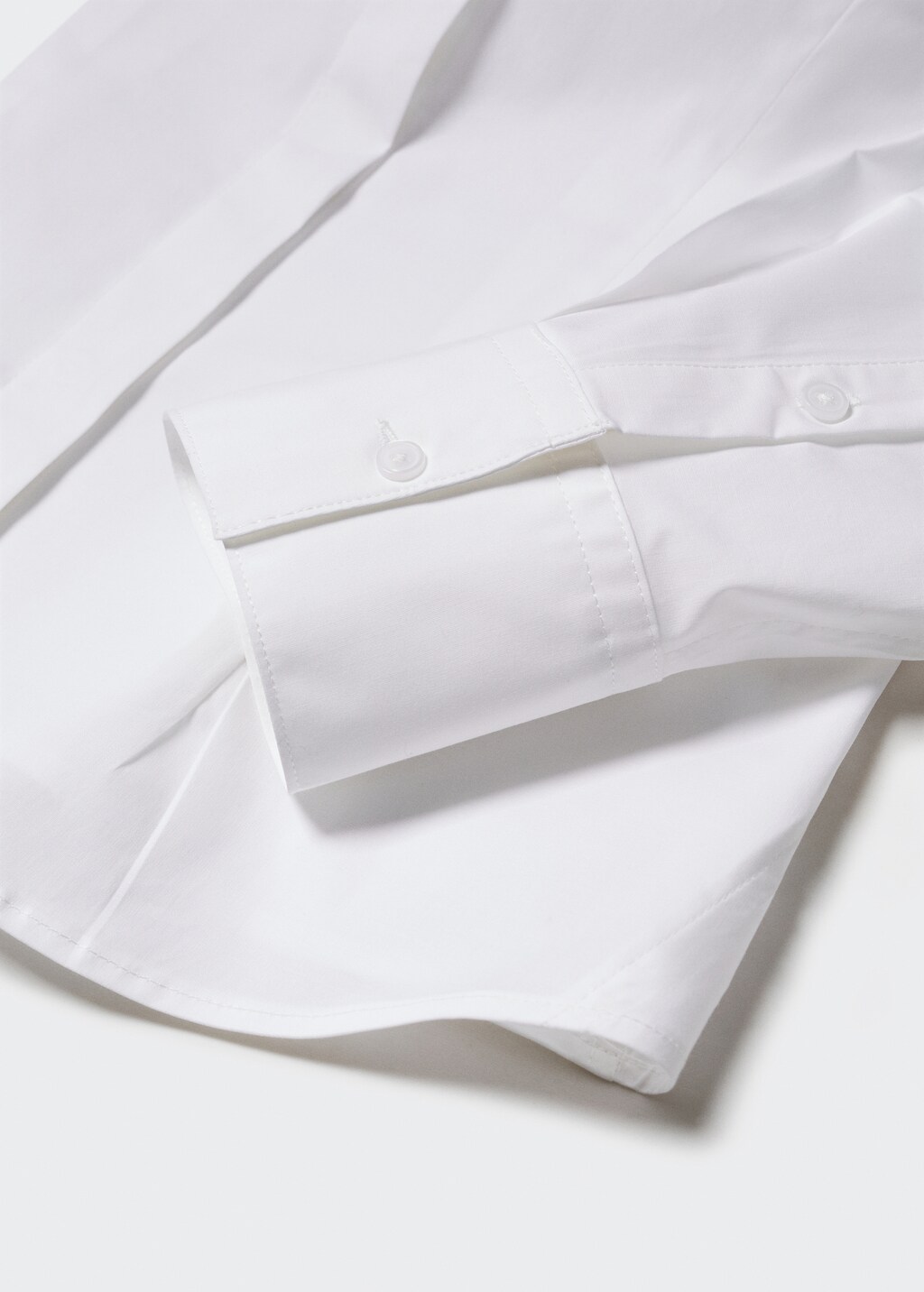 Fitted cotton shirt - Details of the article 8